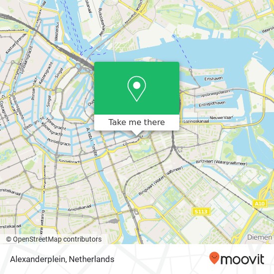 Alexanderplein map