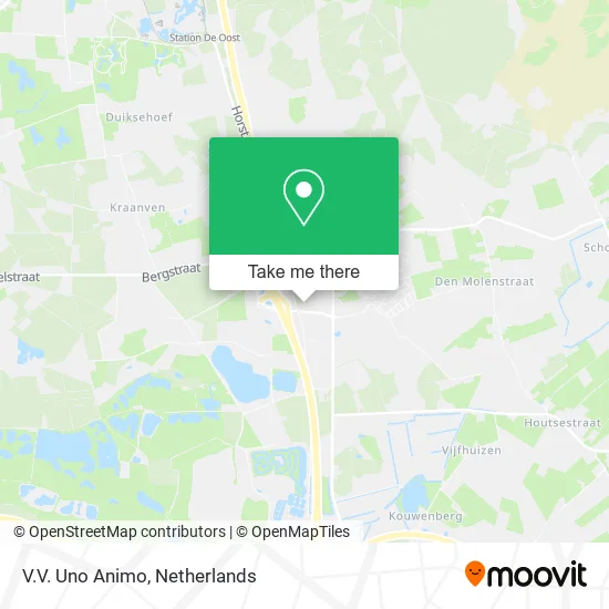V.V. Uno Animo map