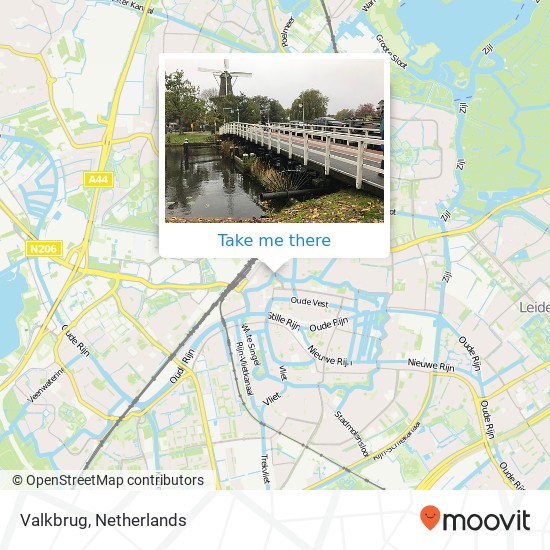 Valkbrug Karte