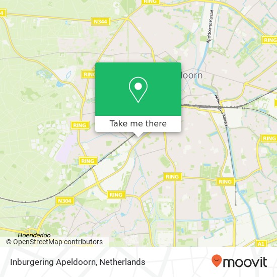 Inburgering Apeldoorn map