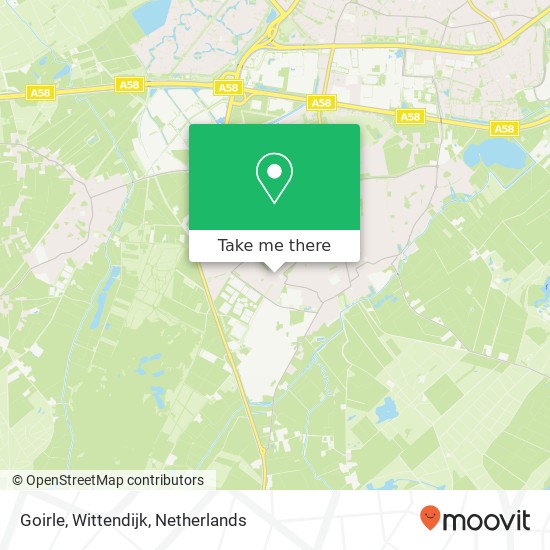 Goirle, Wittendijk map