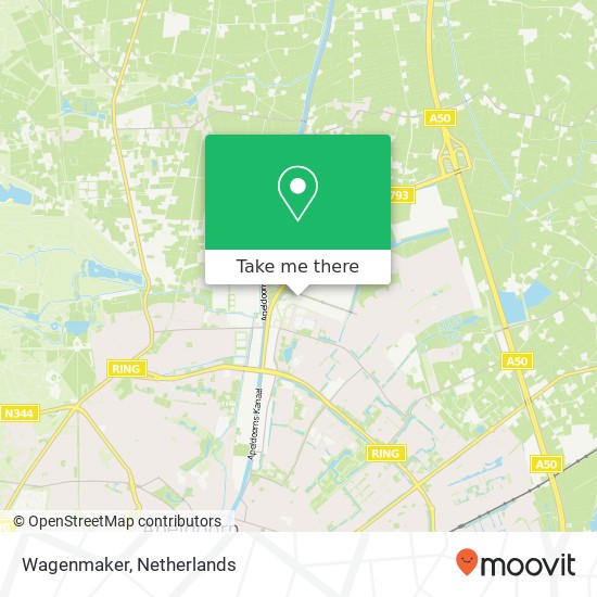 Wagenmaker map