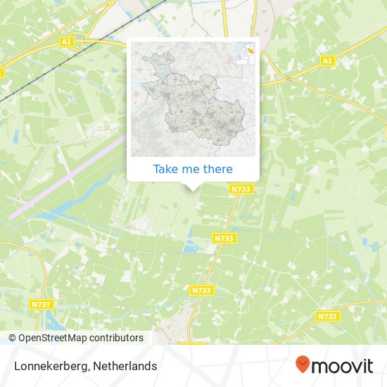 Lonnekerberg map