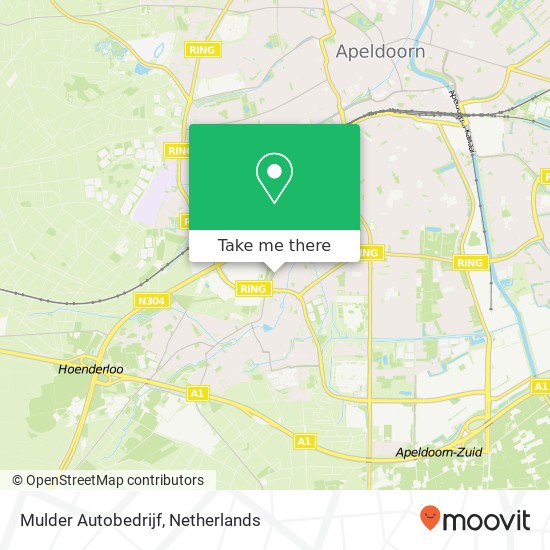 Mulder Autobedrijf map