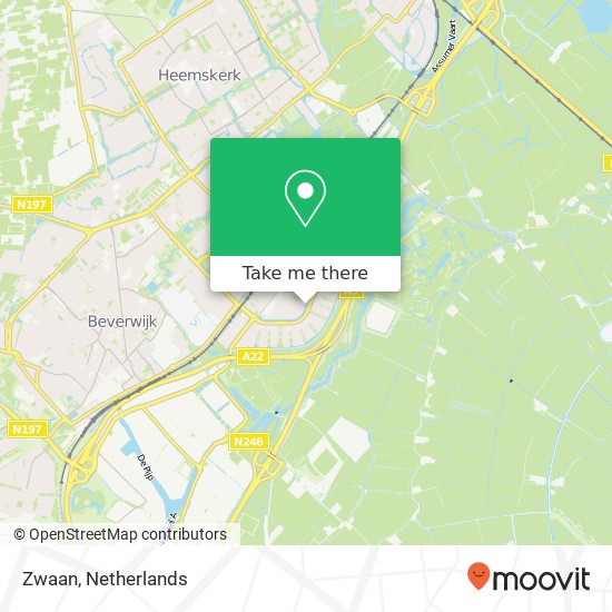 Zwaan map