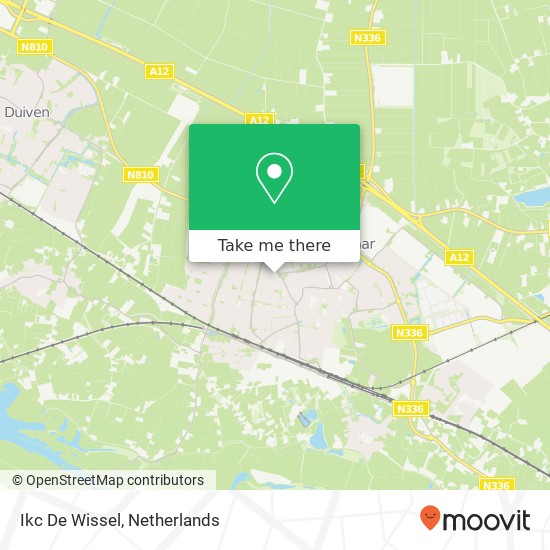 Ikc De Wissel map