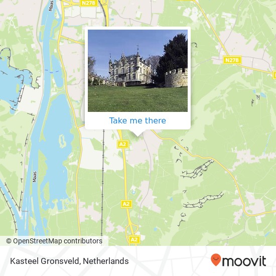 Kasteel Gronsveld Karte