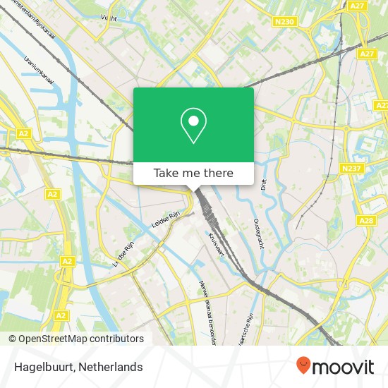 Hagelbuurt map