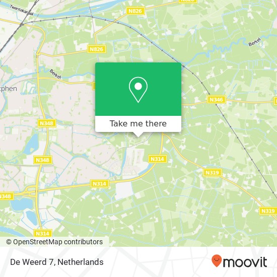 De Weerd 7 map