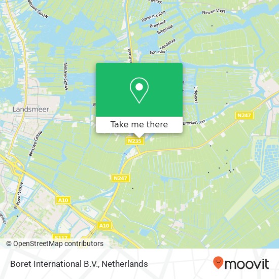 Boret International B.V. map