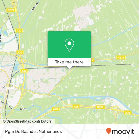 Pgm De Baander map