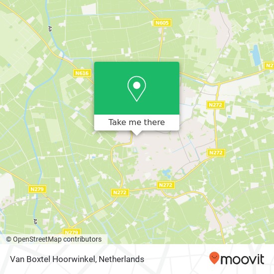 Van Boxtel Hoorwinkel Karte