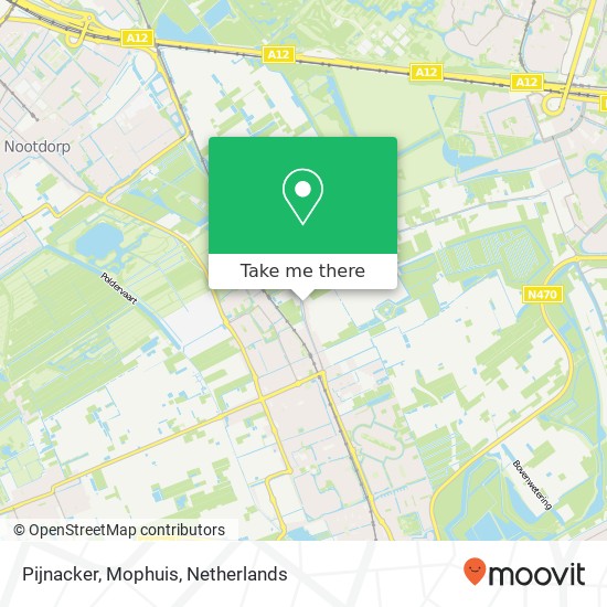 Pijnacker, Mophuis map