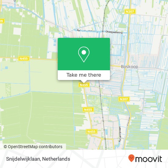 Snijdelwijklaan map