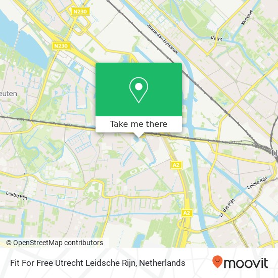 Fit For Free Utrecht Leidsche Rijn Karte
