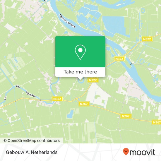 Gebouw A map