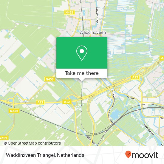 Waddinxveen Triangel map