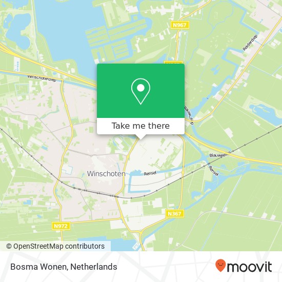 Bosma Wonen map