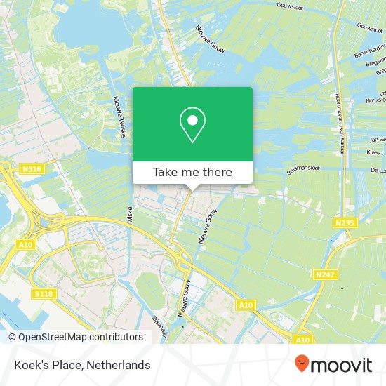Koek's Place Karte