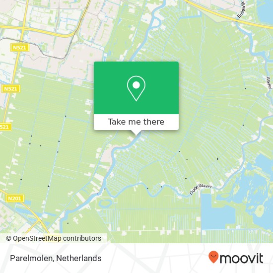 Parelmolen map