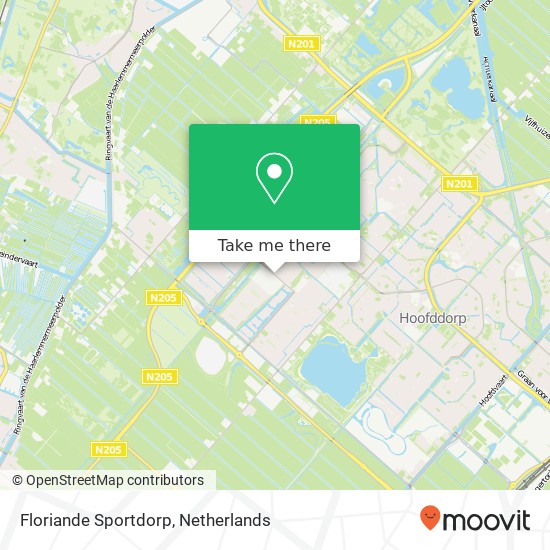 Floriande Sportdorp map