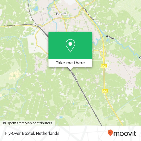 Fly-Over Boxtel map