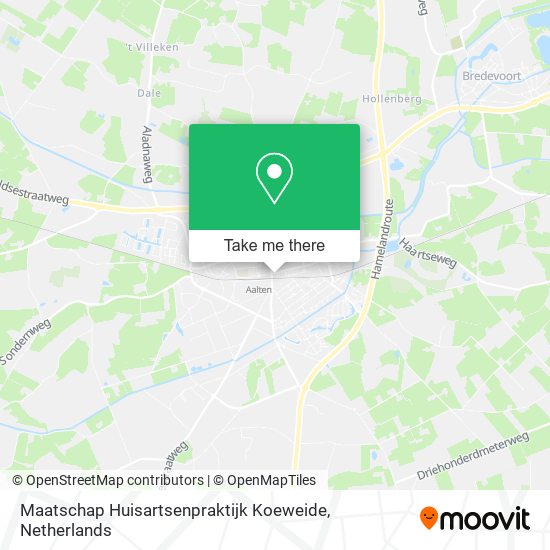 Maatschap Huisartsenpraktijk Koeweide map