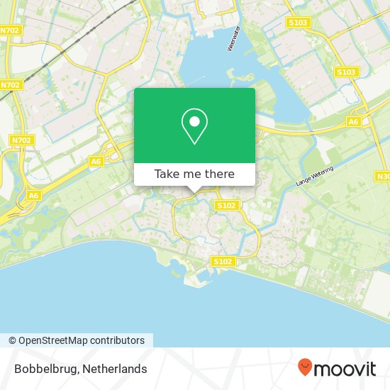 Bobbelbrug map