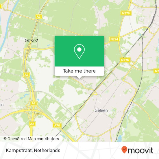 Kampstraat map