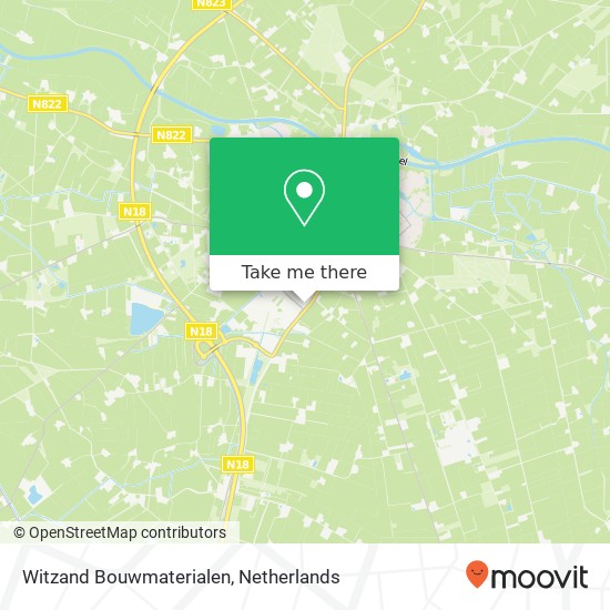 Witzand Bouwmaterialen map