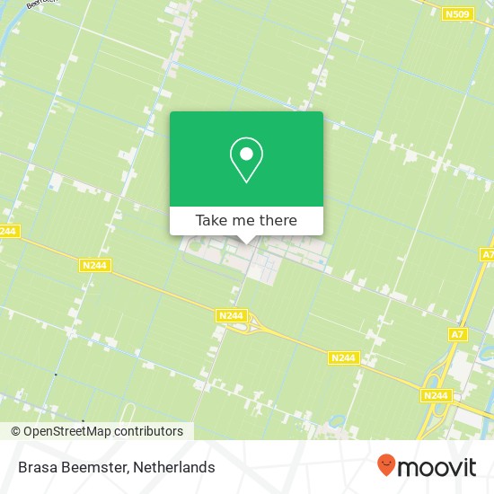 Brasa Beemster map