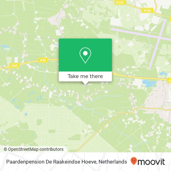 Paardenpension De Raakeindse Hoeve map