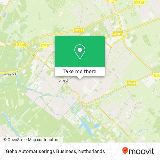 Geha Automatiserings Business map