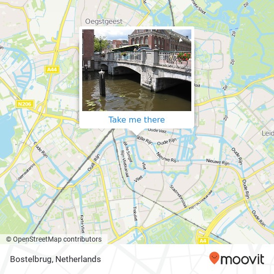 Bostelbrug map