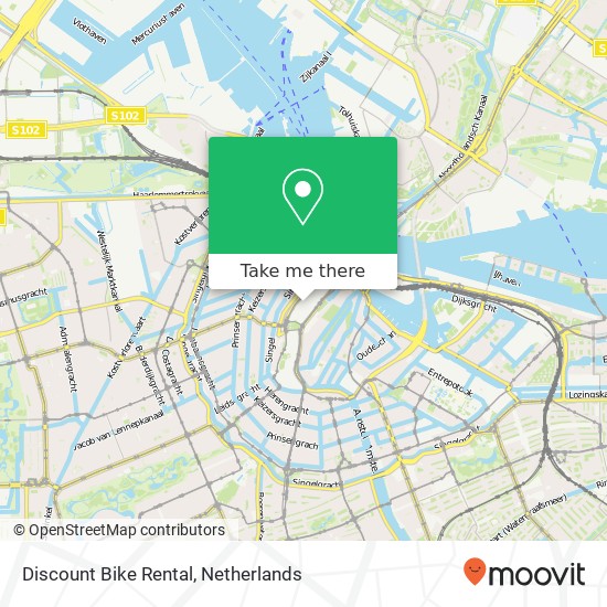 Discount Bike Rental map