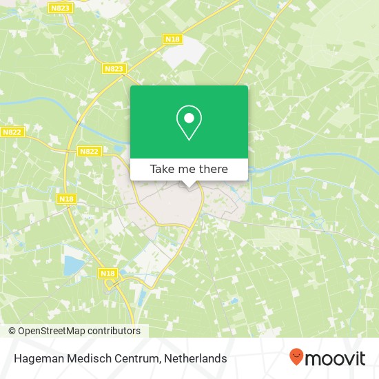 Hageman Medisch Centrum map
