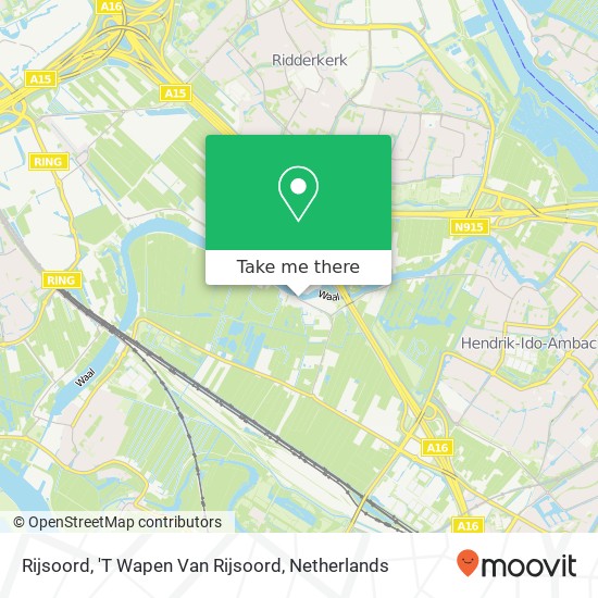 Rijsoord, 'T Wapen Van Rijsoord map