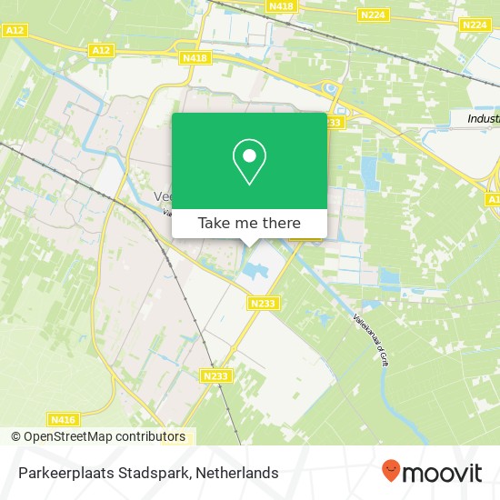 Parkeerplaats Stadspark map