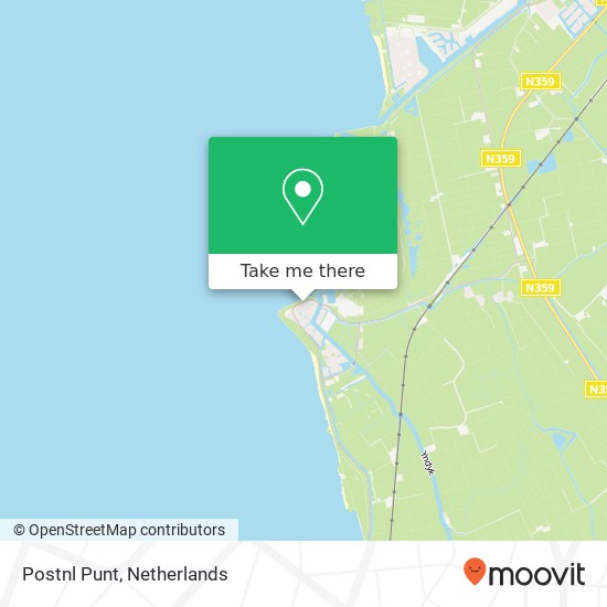 Postnl Punt map