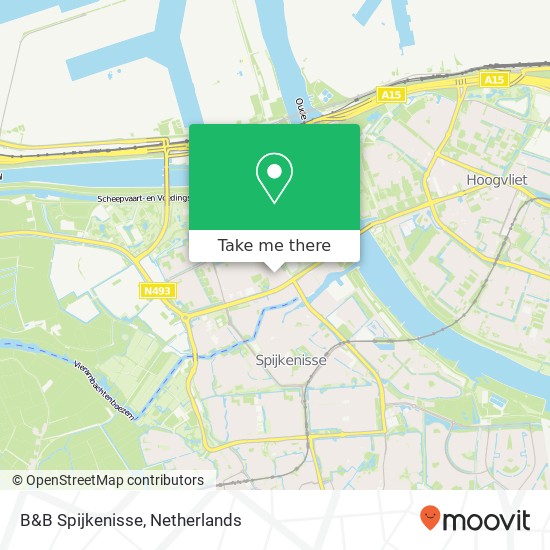 B&B Spijkenisse map