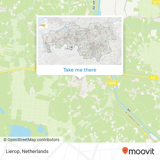 Lierop map