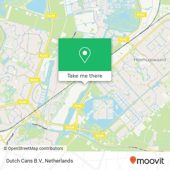 Dutch Cans B.V. map