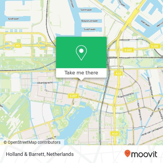 Holland & Barrett map