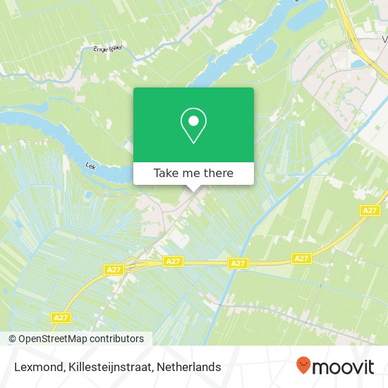 Lexmond, Killesteijnstraat map