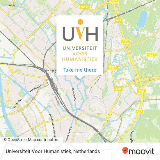 Universiteit Voor Humanistiek map