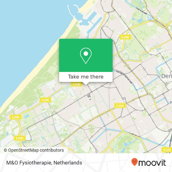 M&O Fysiotherapie map