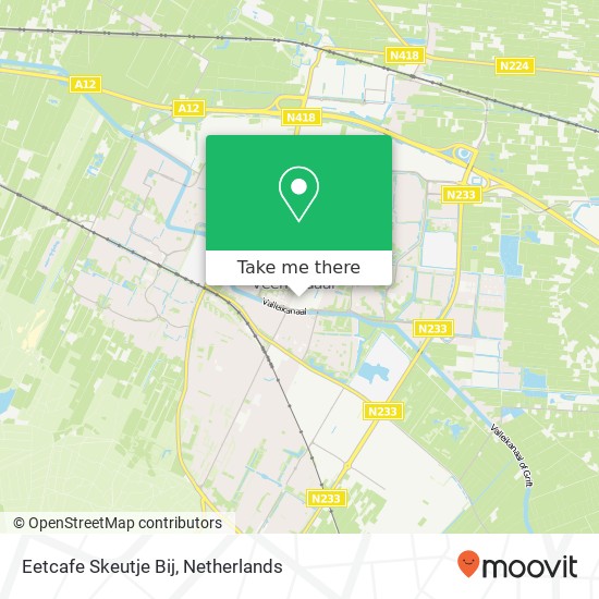 Eetcafe Skeutje Bij map