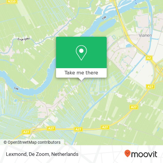 Lexmond, De Zoom Karte