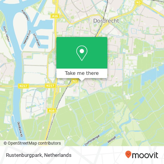 Rustenburgpark Karte