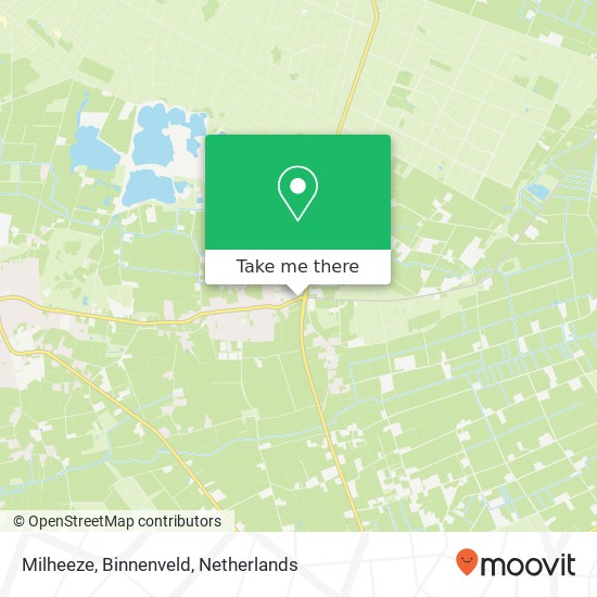 Milheeze, Binnenveld map